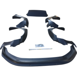 VSaero FRP TKYO Wide Body Kit w Wing 8pc for Volkswagen Golf MK7 2015-2018 image - 1