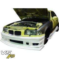 VSaero FRP BOME Front Bumper for BMW 318i 325i (E36) 1992-1998 > 2/4dr image - 2