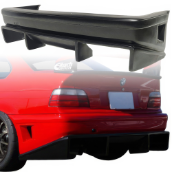 VSaero FRP BOME Rear Bumper for BMW 318i 325i (E36) 1992-1998 > 2/4dr image - 12
