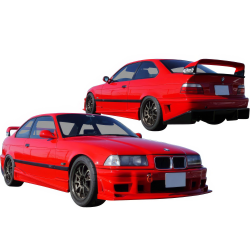 VSaero FRP BOME Body Kit 4pc for BMW 318i 325i (E36) 1992-1998 > 2dr Coupe image - 2