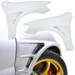 VSaero FRP CSPE Wide Body 20mm Fenders (front) for Mitsubishi Evolution EVO8 EVO9 CT9A 2003-2006 image - 7