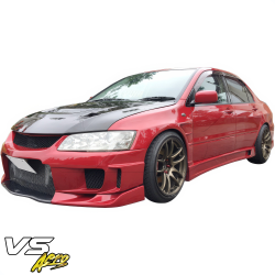 VSaero FRP CSPE Wide Body 20mm Fenders (front) for Mitsubishi Evolution EVO8 EVO9 CT9A 2003-2006 image - 3