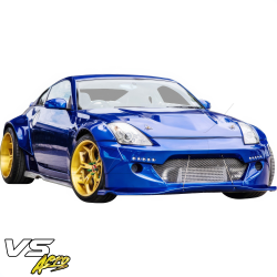 VSaero FRP TKYO Wide Body Fender Flares w Extension (front) 40mm for Nissan 350Z (Z33) 2003-2008 image - 10