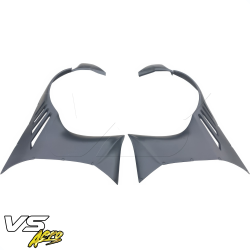 VSaero FRP TKYO Wide Body Fender Flares w Extension (front) 40mm for Nissan 350Z (Z33) 2003-2008 image - 2