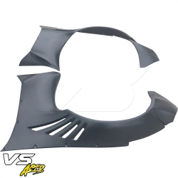 VSaero FRP TKYO Wide Body Fender Flares w Extension (front) 40mm for Nissan 350Z (Z33) 2003-2008 image - 4