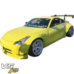 VSaero FRP TKYO Wide Body Fender Flare Set 6pc for Nissan 350Z (Z33) 2003-2008 image - 6
