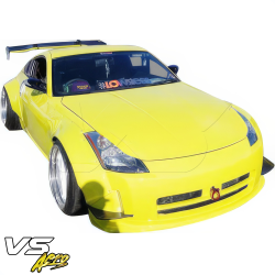 VSaero FRP TKYO Wide Body Fender Flare Set 6pc for Nissan 350Z (Z33) 2003-2008 image - 7