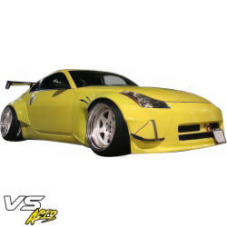 VSaero FRP TKYO Wide Body Fender Flare Set 6pc for Nissan 350Z (Z33) 2003-2008 image - 8