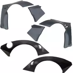 FRP TKYO Wide Body Fender Flare Set 6pc > Nissan 350Z (Z33) 2003-2008 image - 1