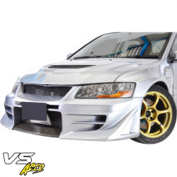 VSaero FRP DAM Front Bumper for Mitsubishi Evolution EVO8 EVO9 CT9A 2003-2006 image - 2