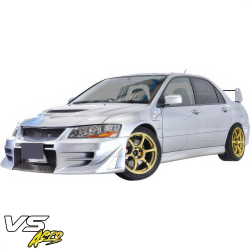 VSaero FRP DAM Front Bumper for Mitsubishi Evolution EVO8 EVO9 CT9A 2003-2006 image - 4