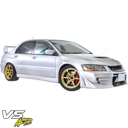 VSaero FRP DAM Front Bumper for Mitsubishi Evolution EVO8 EVO9 CT9A 2003-2006 image - 7
