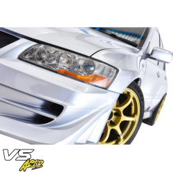 VSaero FRP DAM Front Bumper for Mitsubishi Evolution EVO8 EVO9 CT9A 2003-2006 image - 8