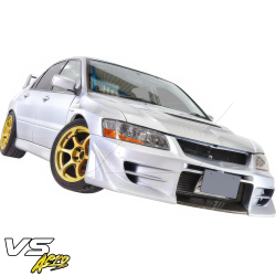 VSaero FRP DAM Front Bumper for Mitsubishi Evolution EVO8 EVO9 CT9A 2003-2006 image - 9