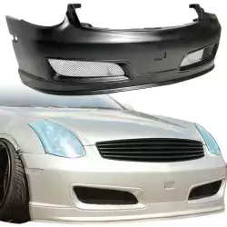 FRP NISM Front Bumper > Infiniti G35 Coupe 2003-2006 > 2dr Coupe image - 19