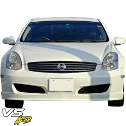 VSaero FRP NISM Front Bumper for Infiniti G35 Coupe 2003-2006 > 2dr Coupe image - 3