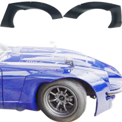 VSaero FRP TKYO Wide Body Fender Flares (front) 2pc 60mm for Datsun 240Z (S30) 1970-1973 > 2/4 Seater image - 20