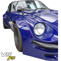 VSaero FRP TKYO Wide Body Fender Flares (front) 2pc 60mm for Datsun 240Z (S30) 1970-1973 > 2/4 Seater image - 25