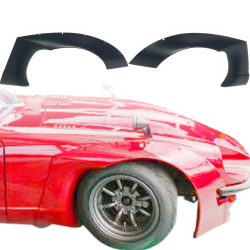 VSaero FRP TKYO Wide Body Fender Flares (front) 2pc 60mm for Datsun 240Z (S30) 1970-1973 > 2/4 Seater image - 1