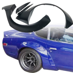 VSaero FRP TKYO Wide Body Fender Flares (rear) 4pc 100mm for Datsun 240Z (S30) 1970-1973 > 2 Seater image - 23