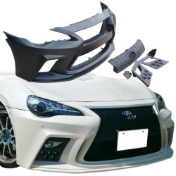 VSaero FRP AG LF-S Front Bumper w Grille 5pc for Scion FR-S (ZN6) 2013-2016 image - 36