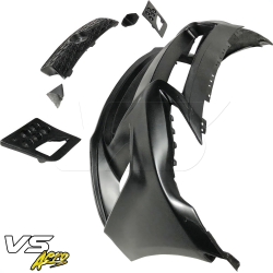 VSaero FRP AG LF-S Front Bumper w Grille 5pc for Scion FR-S (ZN6) 2013-2016 image - 11