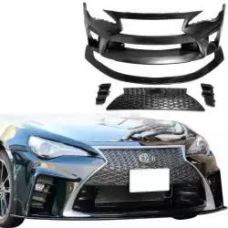 FRP AG GT-F Front Bumper w Grille 5pc > Scion FR-S (ZN6) 2013-2016 image - 1