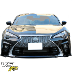 VSaero FRP AG GT-F Front Bumper w Grille 5pc for Scion FR-S (ZN6) 2013-2016 image - 4