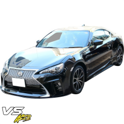 VSaero FRP AG GT-F Front Bumper w Grille 5pc for Scion FR-S (ZN6) 2013-2016 image - 5