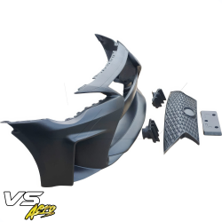VSaero FRP AG GT-F Front Bumper w Grille 5pc for Scion FR-S (ZN6) 2013-2016 image - 8