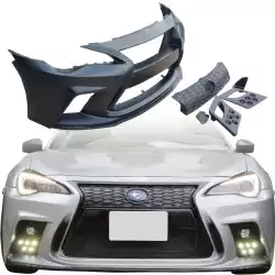 FRP AG LF-S Front Bumper w Grille 5pc > Subaru BRZ (ZN6) 2013-2020 image - 13