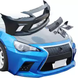 FRP AG LF-S Front Bumper w Grille 5pc > Subaru BRZ (ZN6) 2013-2020 image - 1