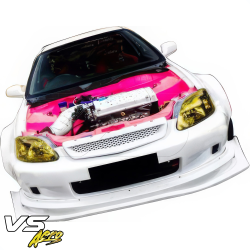 VSaero FRP MAM Front Lip for Honda Civic EK 1999-2000 > 3dr Hatchback image - 13