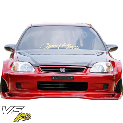 VSaero FRP MAM Front Lip for Honda Civic EK 1999-2000 > 3dr Hatchback image - 3