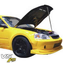 VSaero FRP MAM Front Lip for Honda Civic EK 1999-2000 > 3dr Hatchback image - 8