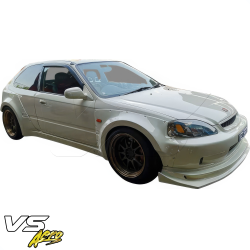 VSaero FRP MAM Wide Body Fender Flares (front) 2pc 60mm for Honda Civic EK 1999-2000 > 3dr Hatchback image - 19