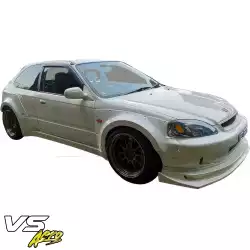 FRP MAM Wide Body Fender Flares (front) 2pc 60mm > Honda Civic EK 1999-2000 > 3dr Hatchback image - 19