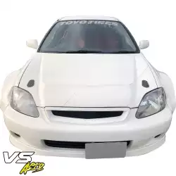 FRP MAM Wide Body Fender Flares (front) 2pc 60mm > Honda Civic EK 1999-2000 > 3dr Hatchback image - 20