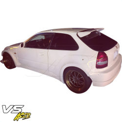VSaero FRP MAM Wide Side Skirts 2pc for Honda Civic EK 1996-2000 > 3dr Hatchback image - 13