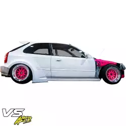 FRP MAM Wide Body Fender Flares (rear) 3pc 60mm > Honda Civic EK 1996-2000 > 3dr Hatchback image - 13