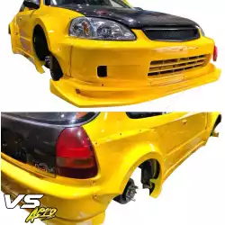 FRP MAM Wide Body Kit 8pc > Honda Civic EK 1999-2000 > 3dr Hatchback image - 3