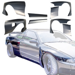 VSaero FRP TKYO Wide Body Fenders w Sides Kit for Nissan Skyline (R32) GTR 1990-1994 > 2dr Coupe image - 1