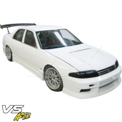 VSaero FRP MSPO Side Skirts for Nissan Skyline (R33) GTS 1995-1998 > 4dr Sedan image - 6
