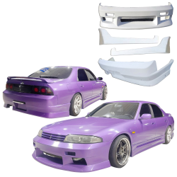 VSaero FRP MSPO Body Kit 4pc > Nissan Skyline (R33) GTS 1995-1998 > 4dr Sedan image - 1