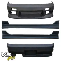 FRP MSPO Body Kit 4pc > Nissan Skyline (R33) GTS 1993-1995 > 4dr Sedan image - 3