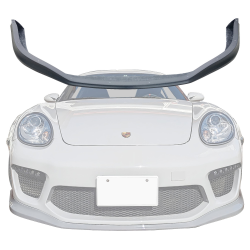 VSaero FRP TKYO v2 Wide Body Front Lip for Porsche Cayman (987) 2006-2008 image - 4