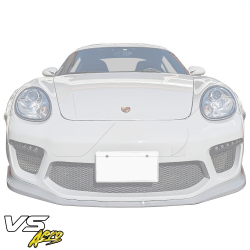 VSaero FRP TKYO v2 Wide Body Front Lip for Porsche Cayman (987) 2006-2008 image - 5
