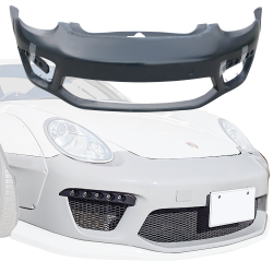VSaero FRP TKYO v2 Wide Body Front Bumper 3pc for Porsche Cayman (987) 2006-2008 image - 10