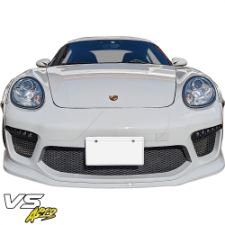VSaero FRP TKYO v2 Wide Body Front Bumper 3pc for Porsche Cayman (987) 2006-2008 image - 13