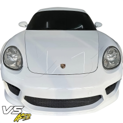 VSaero FRP TKYO v2 Wide Body Front Bumper 3pc for Porsche Cayman (987) 2006-2008 image - 17